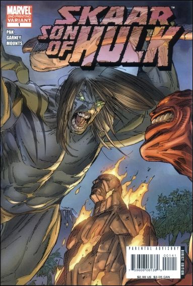 Skaar: Son of Hulk issue 1-E Ron Garney Cover (2nd Printing)