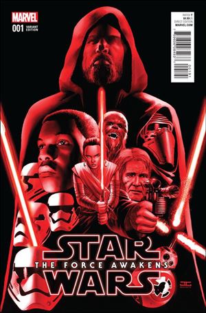 Star Wars: The Force Awakens Adaptation issue 1-D John Cassaday 1:50 Cover
