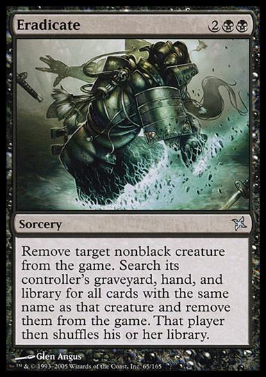 Magic the Gathering: Betrayers of Kamigawa (Base Set) card 65 Eradicate