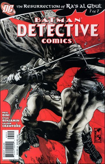 Detective Comics (1937) issue 839-B Red Cover (2nd Printing)