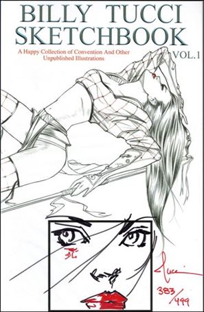 Billy Tucci Remarked Sketchbook Cover Image 1