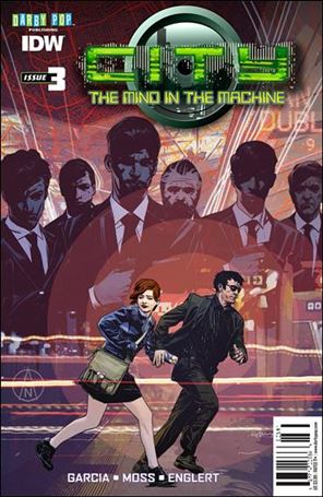 City: The Mind in the Machine issue 3 Tommy Lee Edwards Cover