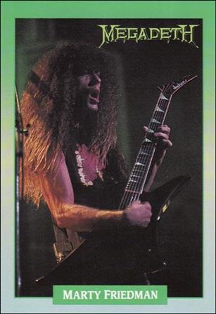 Rock Cards (Base Set) card 38 Marty Friedman