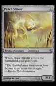 Magic the Gathering: Mirrodin Besieged (Base Set) card 119 Peace Strider