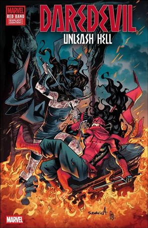 Daredevil: Unleash Hell - Red Band issue 4-C Sergio Fernández Dávila Polybagged Cover