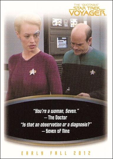 Quotable Star Trek: Voyager (Promo) card P1