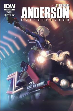 Judge Dredd: Anderson, Psi-Division issue 2-C Ilya Kuvshinov 1:10 Cover