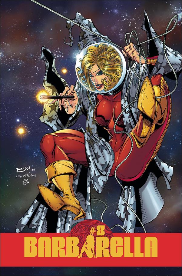 Barbarella (2021) issue 8-F Jamie Biggs Cover