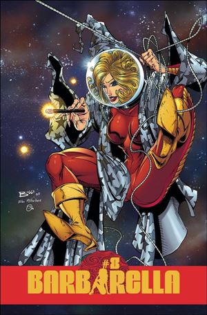 Barbarella (2021) issue 8-F Jamie Biggs Cover