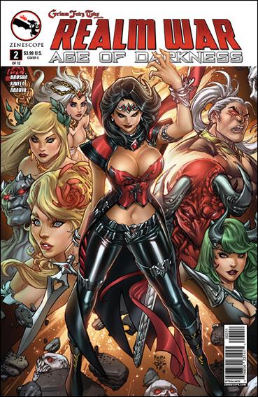 Grimm Fairy Tales Presents Realm War: Age of Darkness issue 2-E Paolo Pantalena Cover