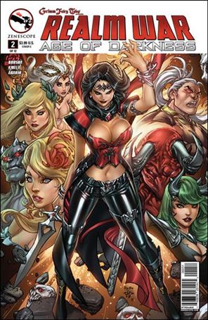 Grimm Fairy Tales Presents Realm War: Age of Darkness issue 2-E Paolo Pantalena Cover