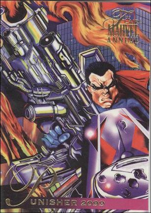 Marvel Annual Flair '95 (Base Set) card 94 Punisher 2099