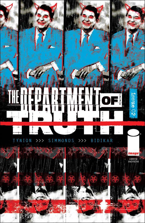 Department of Truth issue 2-F Martin Simmonds Cover (2nd Printing)