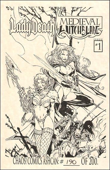 Lady Death/Medieval Witchblade issue Ashcan-B Premium Edition 1/200