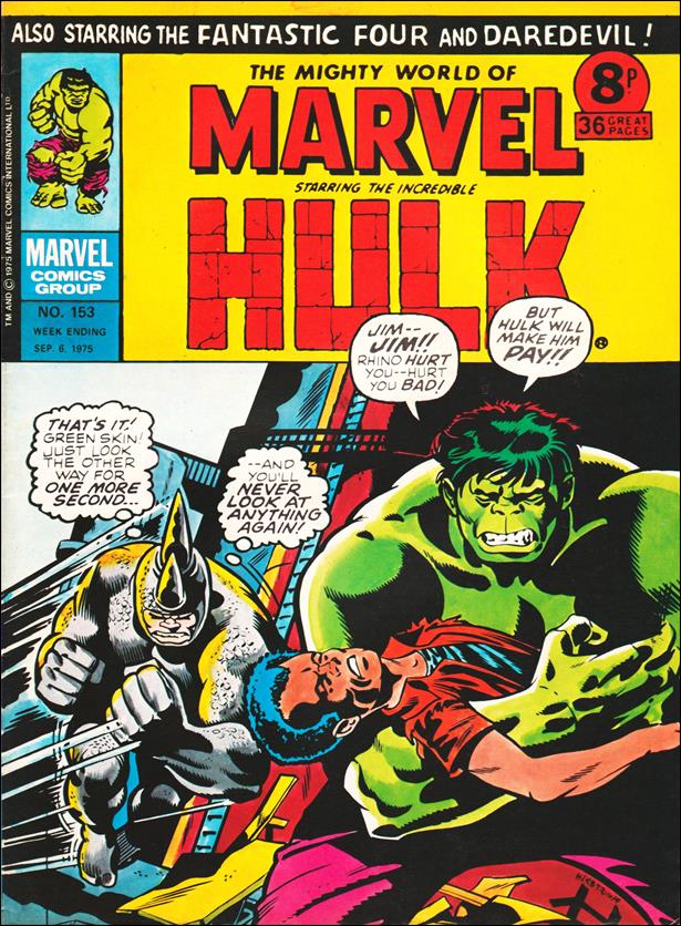Mighty World of Marvel (UK) (1972) issue 153
