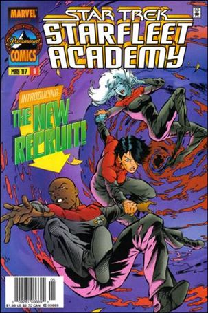 Star Trek: Starfleet Academy (1996) issue 6-B Newsstand Edition / Price Variant