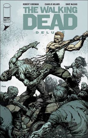Walking Dead Deluxe issue 54 David Finch Cover