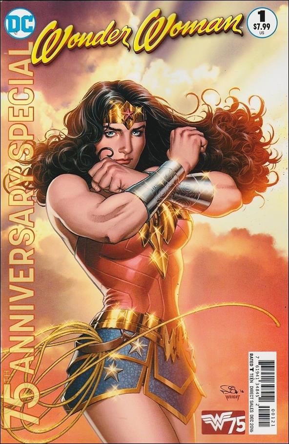 Wonder Woman 75th Anniversary Special issue 1-B Nicola Scott Cover