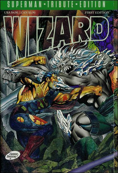 Wizard: The Superman Tribute Edition issue 1-B Unbagged