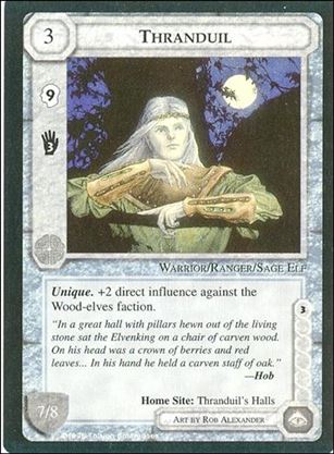 Middle-Earth: The Wizards (Base Set) card 436 Thranduil
