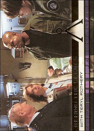Stargate SG-1: Season 7 (Behind-the-Scenes w/ Teryl Rothery Subset) card B13 BROCA DIVIDE