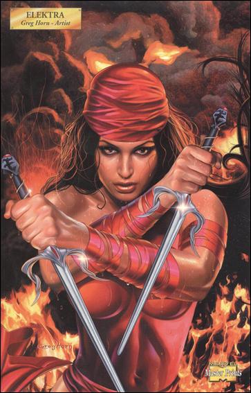 Marvel Master Prints: Series 1 (Base Set) card nn-10 Elektra