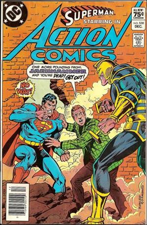 Action Comics (1938) issue 538-B Canadian Price Cover