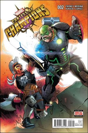 Contest of Champions issue 2 Paco Medina Cover