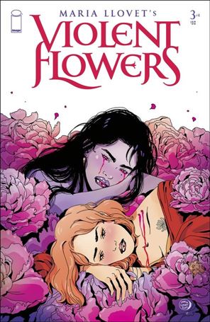 Violent Flowers (2024) issue 3 Maria Llovet Cover