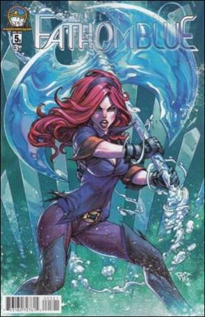 Michael Turner's Fathom Blue issue 5-B Paolo Pantalena Cover