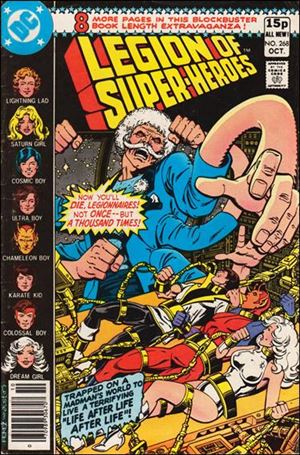Legion of Super-Heroes (1980) issue 268-B UK Price Cover