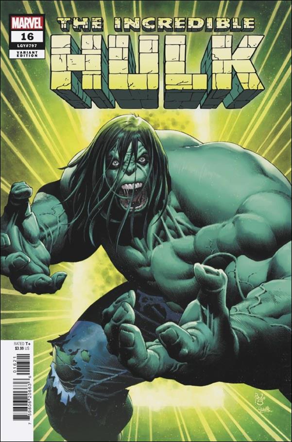Incredible Hulk (2023) issue 16-D Paulo Siqueira Cover