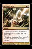 Magic the Gathering: Duel Decks: Ajani vs. Nicol Bolas card 23 Lightning Helix