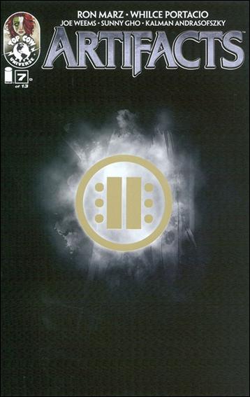 Artifacts (2010) issue 7-D Blood Sword Artifact 1:100 Foil Cover