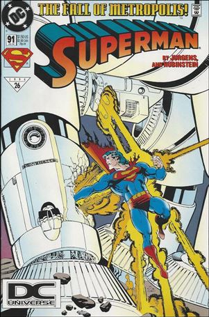 Superman (1987) issue 91-B DC Universe UPC (2nd Printing)