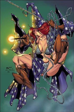 Red Sonja (2021) issue 7-I Jamie Biggs 1:7 Virgin Cover