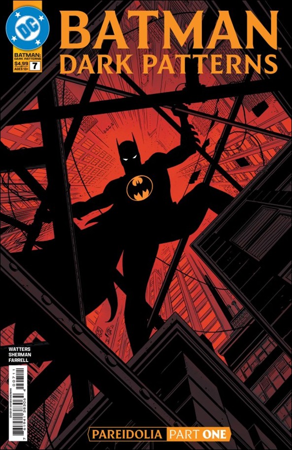Batman: Dark Patterns issue 7 Hayden Sherman Cover