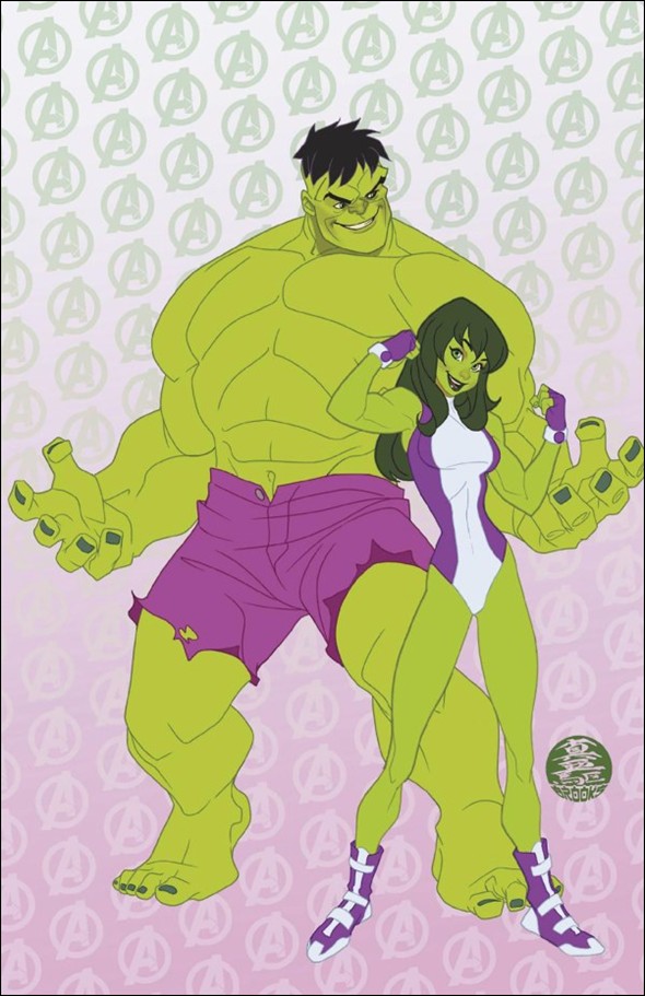 Incredible Hulk (2023) issue 22-D Mark Brooks Animated-Style Virgin 1:50 Cover