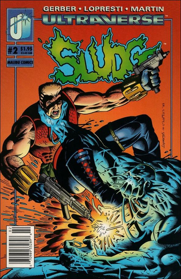 Sludge issue 2-B Newsstand Cover