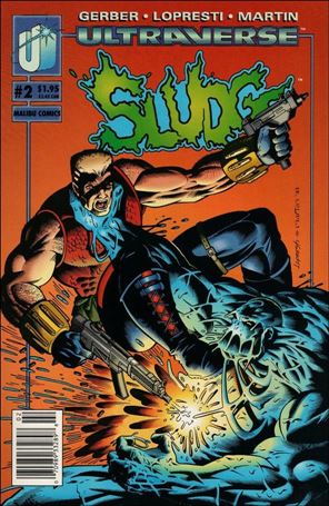 Sludge issue 2-B Newsstand Cover