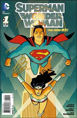 Superman/Wonder Woman issue 1-D Cliff Chiang 1:25 Superman Cover