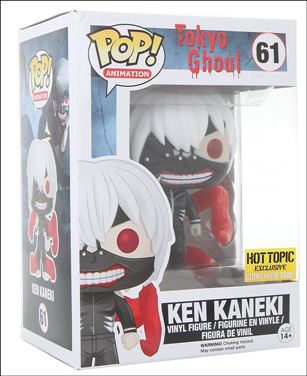 POP! Animation figure 61-B Ken Kaneki (Glow) Hot Topic Exclusive