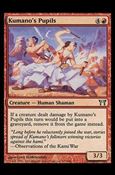 Magic the Gathering: Champions of Kamigawa (Base Set) card 177 Kumano's Pupils