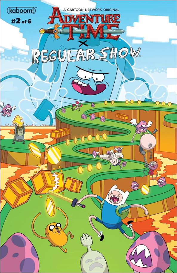 Adventure Time/Regular Show issue 2 Phil Murphy Cover