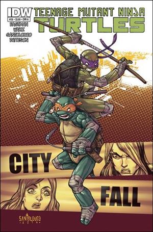 Teenage Mutant Ninja Turtles (2011) issue 26 Mateus Santolouco Cover