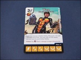Marvel Dice Masters Age of Ultron  card 105-B Wasp: Bio-Electric Blasts (Ant Man OP Alternate)