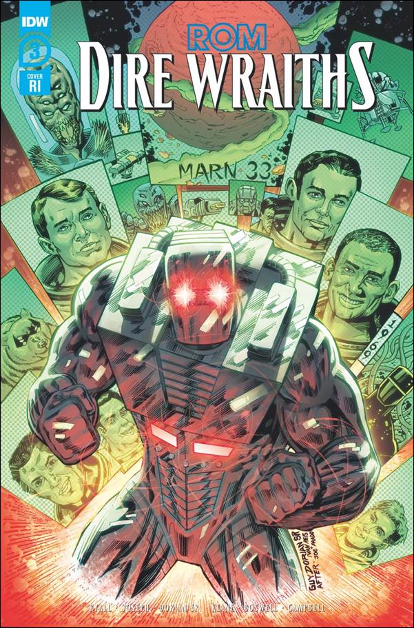 ROM: Dire Wraiths issue 3-C Guy Dorian Sr. 1:10 Cover
