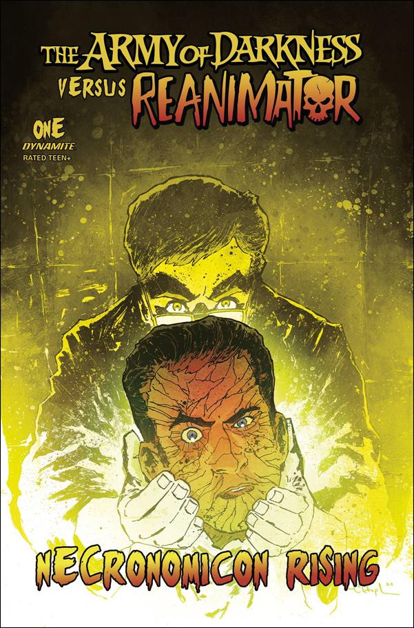 Army of Darkness vs Reanimator: Necronomicon Rising issue 1-B Christopher Mitten Cover