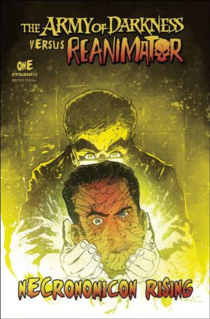 Army of Darkness vs Reanimator: Necronomicon Rising issue 1-B Christopher Mitten Cover