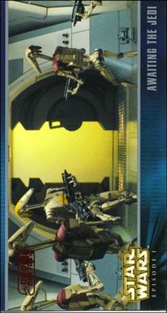 Star Wars: Episode I Widevision: Series 1 (Expansion Subset) card X-31 Awaiting the Jedi